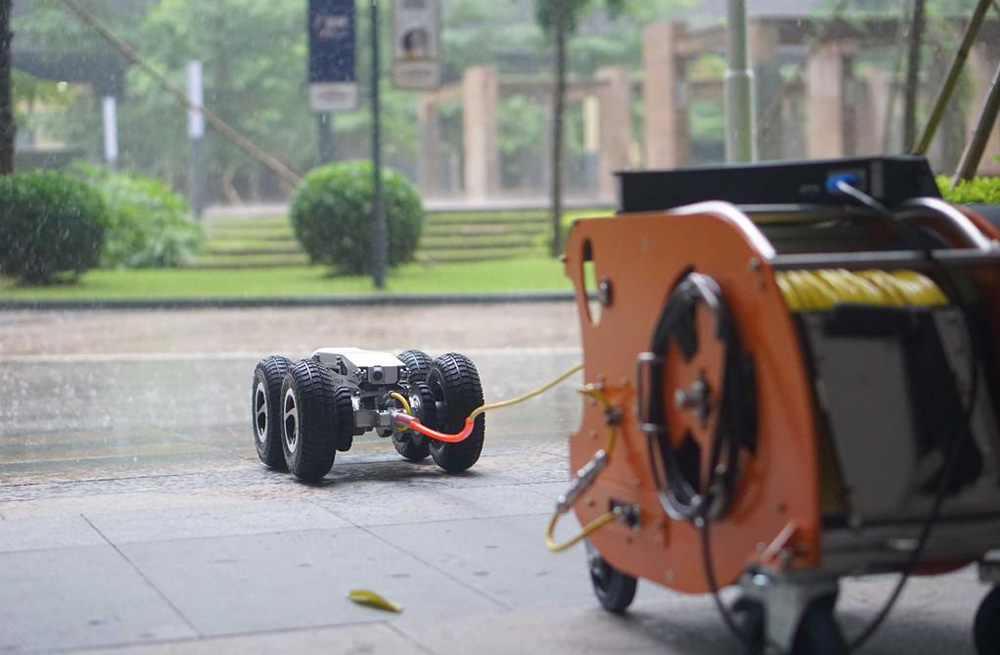 吉祥村管道检测机器人