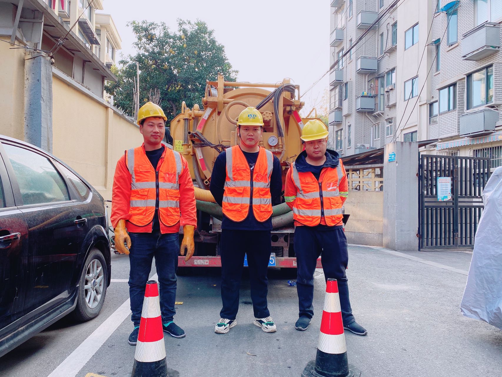 吉祥村南京某小区管道清淤检测施工